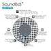 SoundBot SB510FM FM RADIO Water Resistant Bluetooth Wireless Shower Speaker with Built-in Mic, Detachable Suction Cup & Lanyard - Houndstooth
