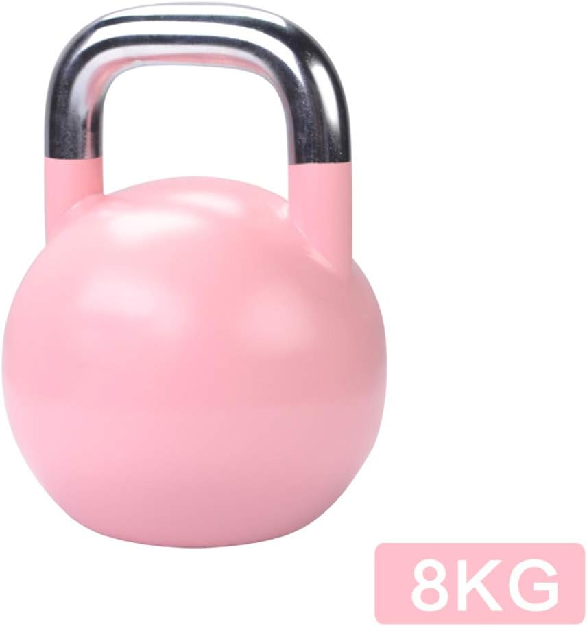 Kettlebell, 4kg,6kg,8kg,12kg,16kg,20kg Color Kettlebell Weights Set, Cast Iron Weight With Vinyl Coating, Suitable for Gym Fitness Weight Training