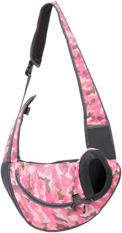 Oyccen Pet Dog Cat Sling Carrier Shoulder Bag Hand Free Travel Walking Front Carry Bag for Small