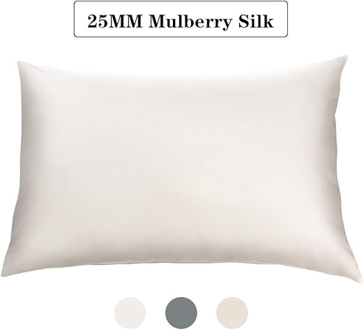 Amazon Com Simiao Silk And Cotton Pillowcases Soft Silky Bed