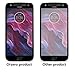 [2 Pack] Orzero For Moto X4 (Updated Version: add precise holes for sensors and microphone) Tempered Glass Screen Protector, 2.5D Arc Edges 9 Hardness HD Full-Coverage [Lifetime Replacement Warranty]