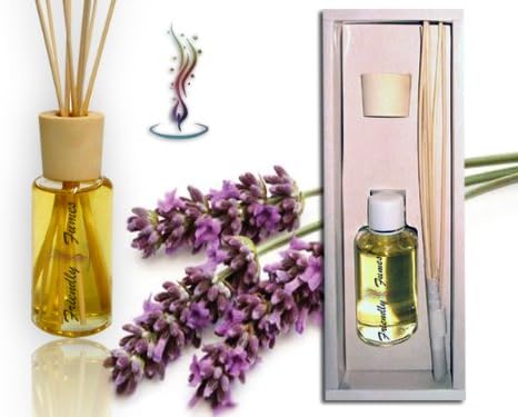 Friendly Fumes Aroma Reeds Kit Vanilla - French Light-Yellow