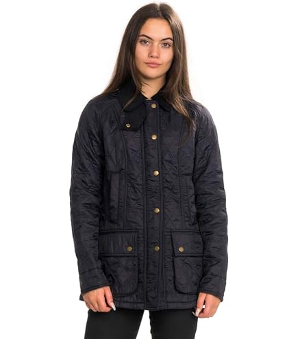 Amazon.com: Barbour Women's Premium Catton Wax Jacket, Brown (US