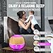 Essential Oil Diffuser, 500ML, InnooCare Wood Grain Aromatherapy Diffuser ,Ultrasonic Cool Mist Humidifier with 7 Color Changing LED Lights and Timer Settings,Waterless Auto off