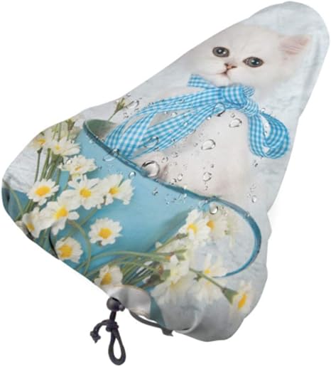 fluffy bike seat cover
