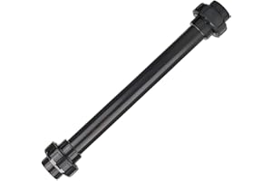 CBTLYSK 2 inch Static Mixer for ozonated Water Mixing, PVC Static Mixer, Water Fertilizer Acid and Alkali Mixing and Blending Equipment (Gray, 2)，1pcs Set