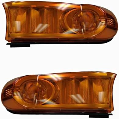 2007-2011 Toyota FJ Cruiser Corner Park Light Turn Signal Marker Lamp Pair Set Right Passenger AND Left Driver Side (2007 07 2008 08 2009 09 2010 10 2011 11)