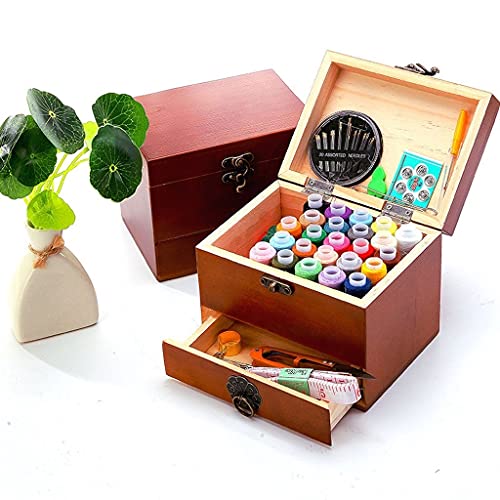 JSEIAJB Needle Line Package Line Set Household Needle Wire Box Manual Solid Multi-Function Cute Portable Mini