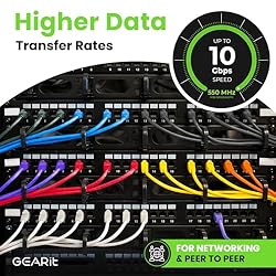 GEARit Cat 6 Ethernet Cable (1-Pack 10 Feet) Cat6