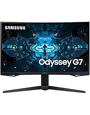 Samsung 32" Odyssey G7 Gaming Monitor - LC32G75TQSNXZA - 1000R Curved, 240Hz, 1ms, Black