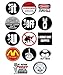 Funny Hard Hat Stickers | 14 Quality Decal Value Pack | Great for Construction Toolbox, Hardhat, Lunchbox, Helmet, Mechanic, Military, Oilfield & More Fun Gift for Union Working Men & Women. USA Made.