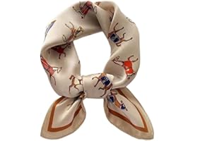 Tim & Tina Square 100% Mulberry Silk 21'' x 21'' Hair Scarf Head Sleeping Wrap Satin Head Scarf for Women