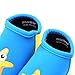 SUIEK Baby Boys Girls Swim Water Shoes Infant Pool Beach Sand Barefoot Aqua Socks (Blue, Small)