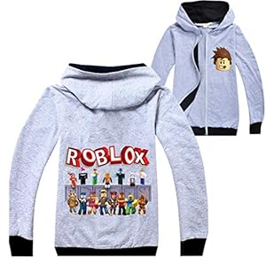 Roblox Jas Jongens Rits Trui Tiener Hoodie Meisjes Lange Mouw T-Shirt Katoen Herfst Sport Tops Running Kleding