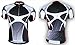 sponeed Men's Biking Bibs Shorts Padded Cycling Jerseys Shirt Riding Gift Clothig US L Gray
