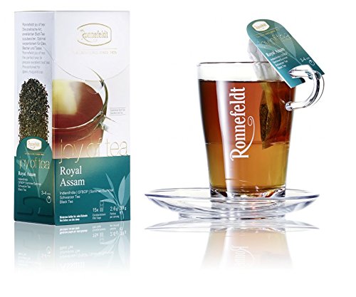 Ronnefeldt Royal Assam "Joy of Tea" - Schwarztee, kräftig/würzig, 15 Teebeutel, 39 g – Bild 3