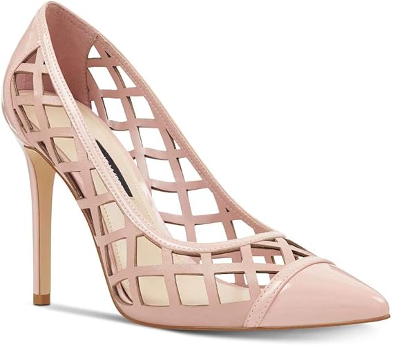 nine west pink heels