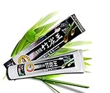 Kuulee 100% Natural Active Whitening Charcoal Toothpaste Black Bamboo Charcoal Toothpaste Oral Hygiene Teeth Care 160g