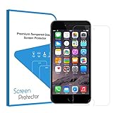 iPhone 7 Screen Protector, Emixc Ultra Thin Crystal Clear Transparent Not full Screen HD Tempered Glass Screen Protector for iPhone 7