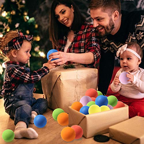 oazoxcx 12 Pieces Soft Foam Balls Lightweight Mini Play Balls for Safe Indoor Toys Fun Vibrant Assorted Colors Orbs Unique Birthday Party Favors for Boys and Girls