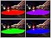120V 35W AC/DC Color Changing Swimming Pool Lights LED Bulb Fits for Light Fixture E26/E27 Switch Control+Remote Control Type Changing Replace Ment Swimming LED