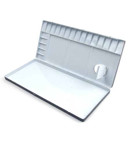 HOLBEIN ALUMINUM PALETTE 26wells, Hobbies & Toys, Stationary & Craft
