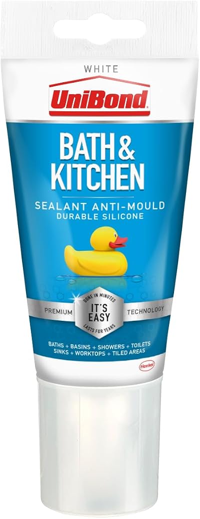 Unibond Anti-Mould Sealant White Silicone 147 g Tube
