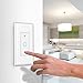 Smart Light Switch,In-wall Smartphone Remote Control Wi-Fi Light Switch Compatible With Alexa and Google Home,No Hub Required,Timing Function,Control Your Fixtures From Anywhere (Smart Switch-1PCS)