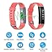 Letsfit Fitness Tracker with Heart Rate Monitor, Pedometer Watch, Waterproof Smart Watch Activity Tracker with Step Counter, Sleep Monitor, Step Tracker for Kids Women and Men (Coral)