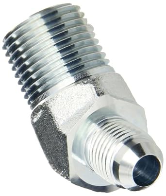 5501-08-08 Hydraulic Fitting - 1/2" Male Pipe X 1/2" Male Pipe 45 Degree