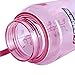 Nalgene Tritan Wide Mouth BPA-Free Water Bottle, Clear Pink, 32 oz