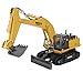 HuiNa 2.4Ghz Alloy 11 Channel Crawler Full-Function Excavator, Radio Remote Control Construction Truck R/C RTR (Excavator)