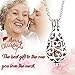 Maromalife Essential Oil Diffuser Necklace, Aromatherapy Diffuser Locket Pendant with Lava Stone Beads Gift for Women Men Kids
