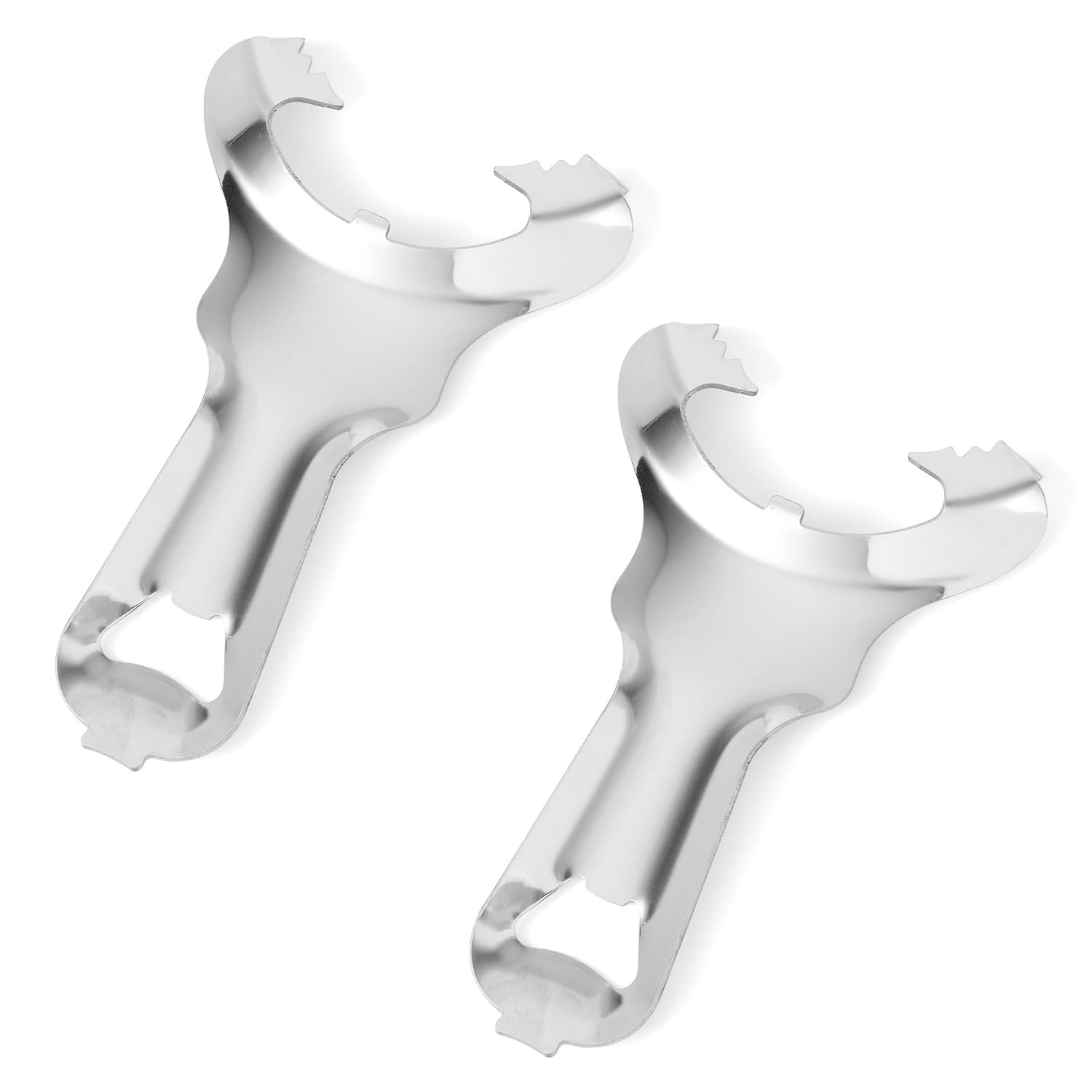 Photo 1 of 2pcs Jar Opener for Mason Jar, Stainless Steel Opener Multifunctional Canning No Lid Dent Or Damage Lid Bottle Handheld Top Remover Tool for People with Weak Hands