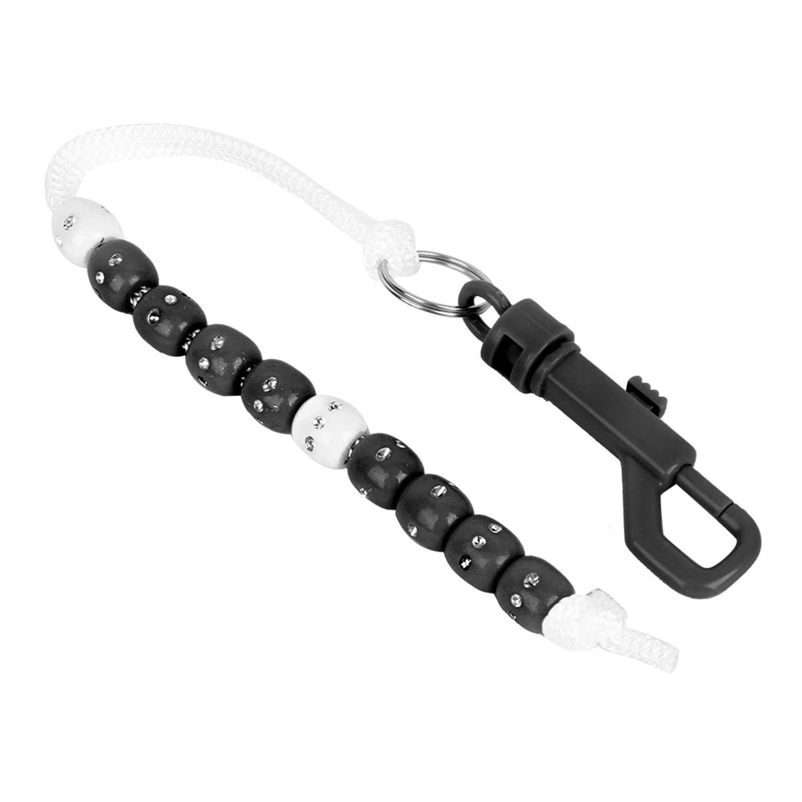 Ball Beads Putt Counter, Effective Bead Chain Score Beautiful Appearance for Training(Black) Sports Outdoors