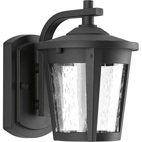 Progress Lighting P6077-3130K9 Contemporary/Soft 1-9W Led Wall Lantern, Black