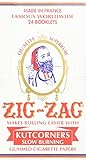Zig Zag White Cut Corners Cigarette Rolling Papers (24 Booklets Retailers Box)