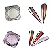 Aurora Mermaid Nail Glitter 4 Boxes Unicorn Neon Chrome Nail Powder Chameleon Pearl Nail Pigment TintTower