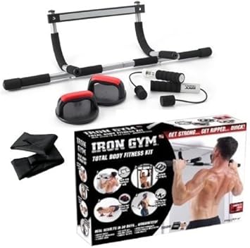 Pro-Fit - Kit Completo de Fitness de 4 Piezas para Gimnasio de Hierro: Amazon.es: Deportes y aire libre