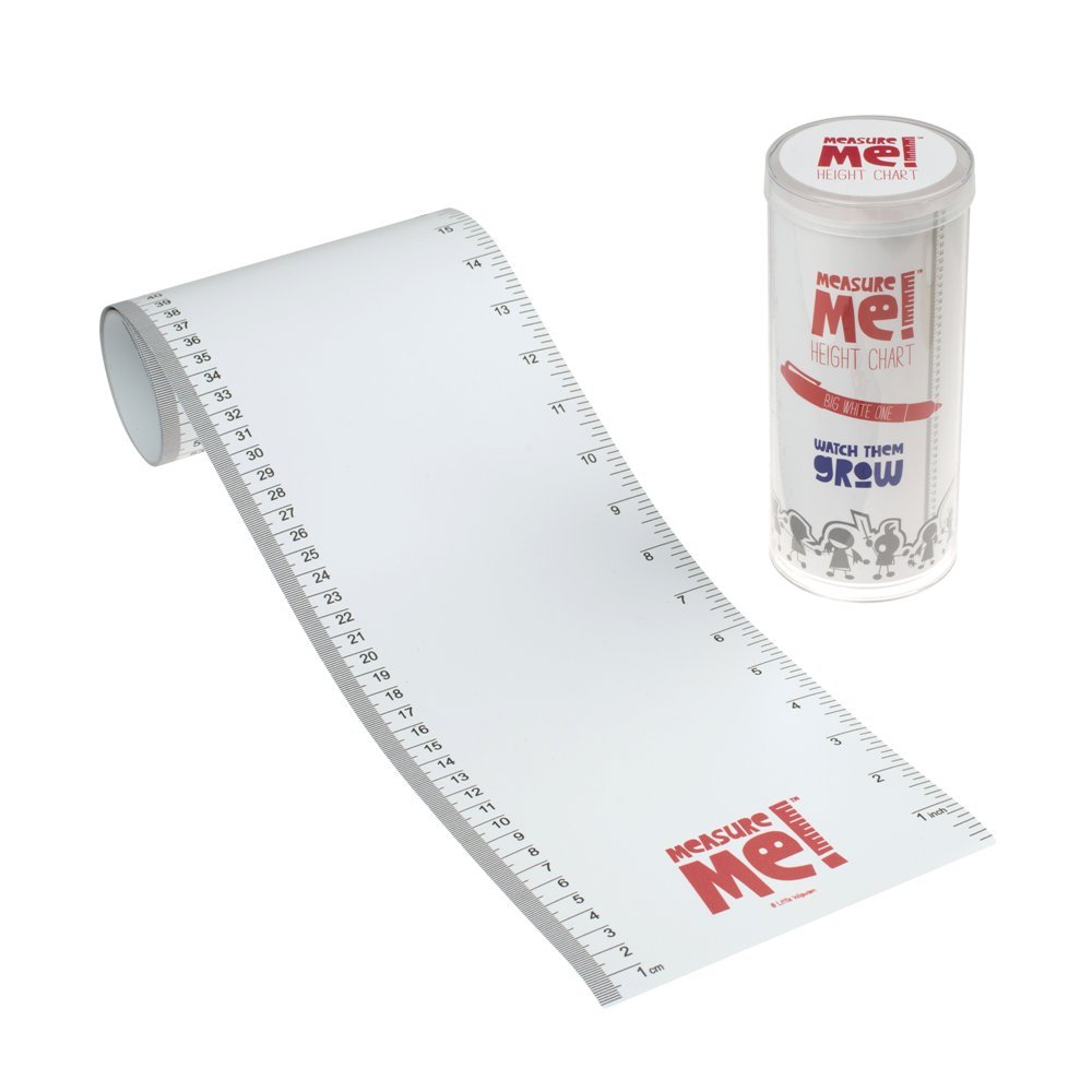 Measure Me! Roll-up Height Chart for Children - Big White One