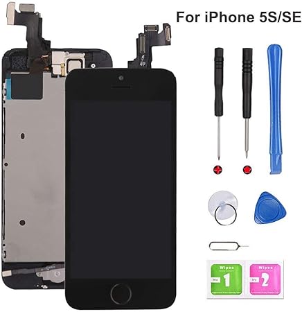 Exw Ecran Lcd Tactile De Remplacement Pour Iphone 5s Modele Complet Avec Bouton Home Camera Frontale Et Capteur De Proximite Haut Parleur Interne Outils De Reparation Complets Amazon Fr High Tech Exw Ecran Lcd Tactile De Remplacement Pour Iphone 5s Modele Complet Avec Bouton Home Camera Frontale Et Capteur De Proximite Haut Parleur Interne Outils De Reparation Complets Amazon Fr High Tech