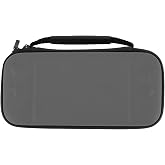 ASHATA for Lite Case, Portable for Lite Carrying Case, Super Thin Portable Travel Carrying Game Console Storage Protective with 10 Game Card Slots for Lite (Grey)