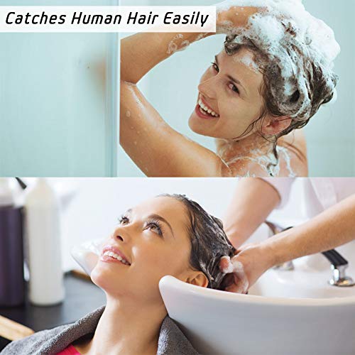 image for Aofmee Tub Drain Hair Catcher, Upgraded Bathtub Shower Drain Protector