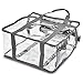 Planet Made Family Heavy-Duty Clear Stadium Bag- Stadium Approved 12 x 12 x 6- Quality Built w/Bottom Support Straps & Removable Shoulder Strap