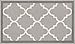 Well Woven Dallas Moroccan Trellis Non-Slip Rubber Back 2x5 (1'8