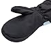 SimpliKids Children's Snow Sports 3M Thinsulate Waterproof Winter Ski Mittens,M,Black