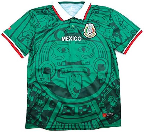 mexico authentic 1998 world cup soccer jersey