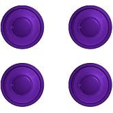 Locator Genuine Original Replacement Male Inserts Caps Standard Extra Strong, Purple 8.0 lbs (4-Pack)