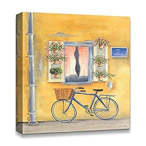 Canvas Wall Art Famous Building Birds/Flowers Pop-up Painting Artwork for Home Prints Framed - 12x12 inches