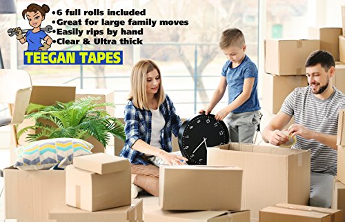 2 Teegan+Tapes+Clear+Packing+Tape